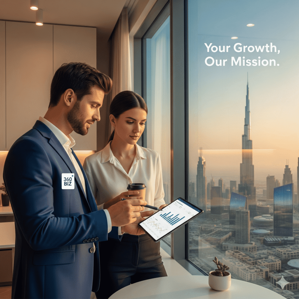 360Biz offering complete Dubai CommerCity setup services from formation to compliance."