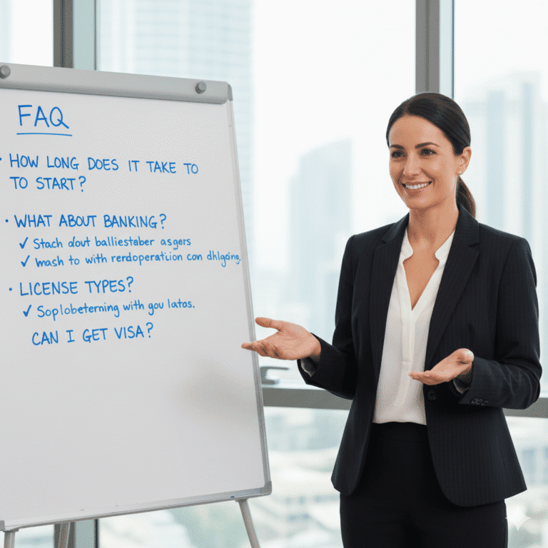 Frequently asked questions about business setup in Dubai with consultant guidance.