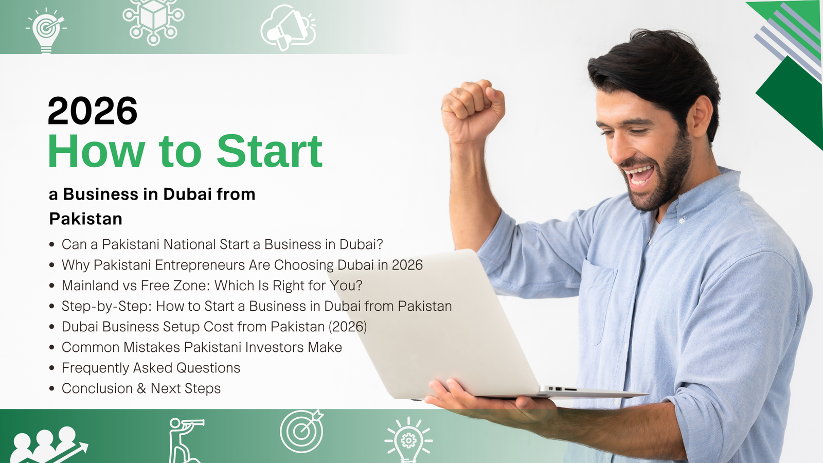 How to Start a Business in Dubai from Pakistan