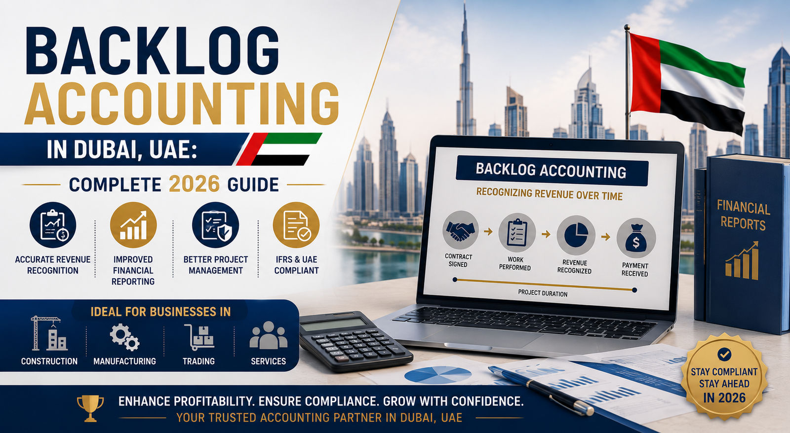 Backlog Accounting in Dubai, UAE Complete 2026 Guide