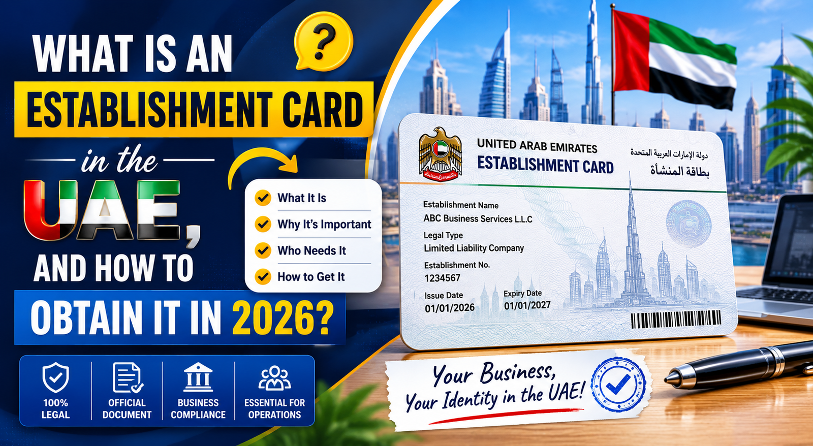 What Is an Establishment Card in UAE Complete 2026 Guide