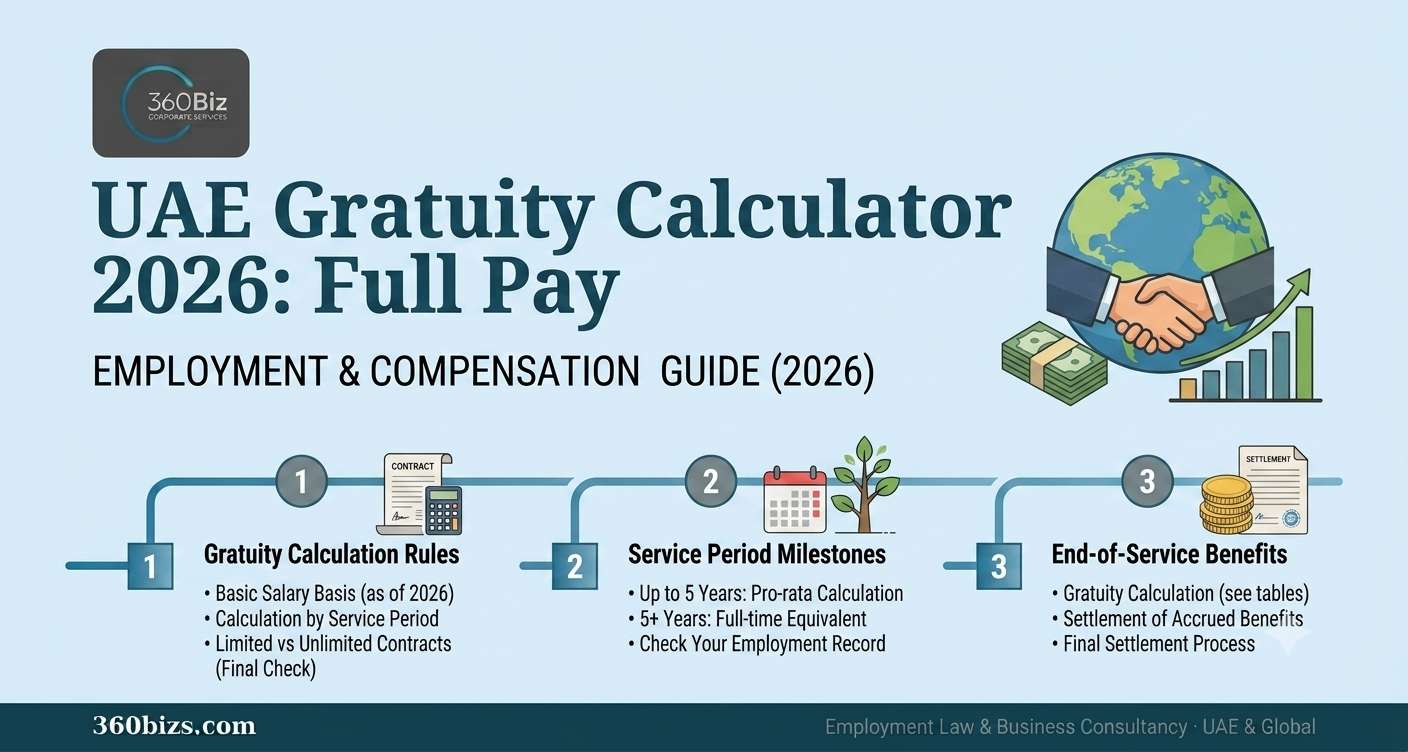 UAE Gratuity Calculator Full Pay Breakdown