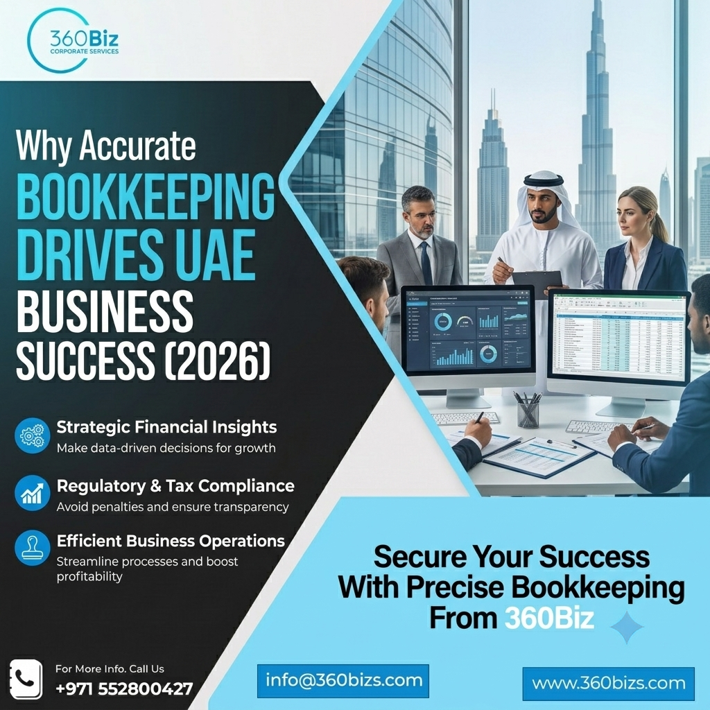 Why Accurate Bookkeeping Drives UAE Business Success (2026)